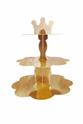 Cupcake Standı Gold (Altın) Renk