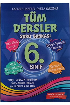 6. Sınıf Tüm Dersler Beceri Temelli Yeni Nesil Soru Bankası