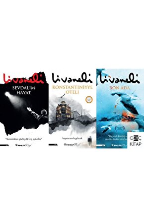 Zülfü Livaneli 3 Kitap Set Konstantiniyye Oteli-son Ada-sevdalım Hayat