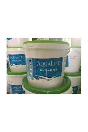 Aqualife Granül Toz Klor 25kg Plastik Kova (56lık)