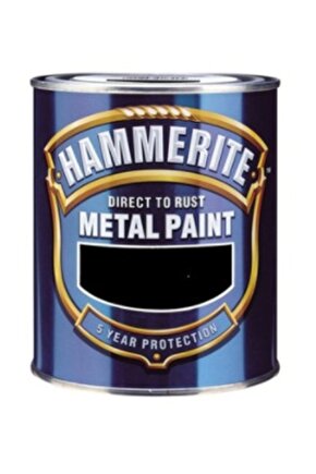 Hammerite Direkt Pas Üstü Çekiçlenmiş Metal Boya 2.5 Lt Siyah