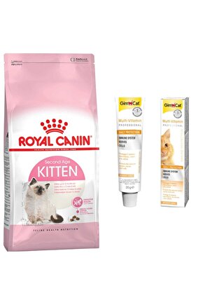 Neo Pet Market Kitten Yavru Kedi Maması 2 Kg + Gimcat Multivitamin 20 Gr