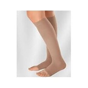 Mediven Plus - Diz Altı Açık Burun Varis Çorabı Klas 1 (Ten)