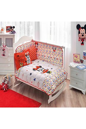 Lisanslı Disney Minnie Skecth Baby Tek Kişilik Ranforce Uyku Seti