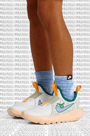 Flex Runner 2 Lil Rabbit Sneaker Lastikli Bantlı Unisex Çocuk Ayakkabısı Beyaz