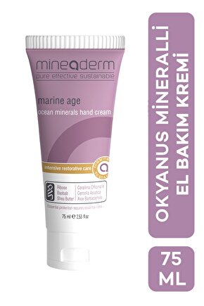 Yaşlanma Etkilerine Karşı Mineralli El Bakım Kremimarine Age Ocean Minerals Hand Cream
