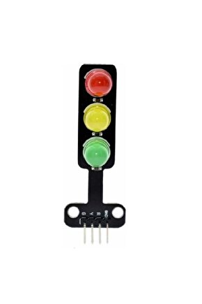Arduino Trafik Lambası Modülü5 Volt, Kırmızı, Sarı, Yeşil Led