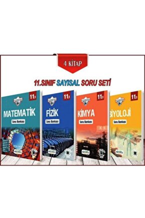 11.sınıf Sayısal Soru Seti 4 Kitap