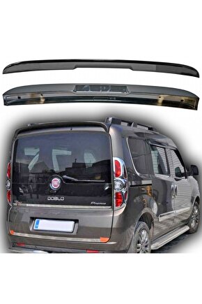 Fiat Doblo 2 3 Bagaj Üstü Spoiler Siyah Boyalı 2010  2019