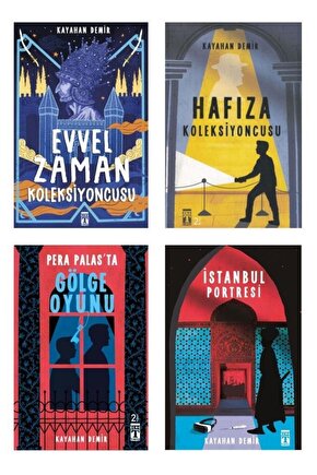 Kayahan Demir Seti 4 Kitap (hafıza Koleksiyoncusu + Pera Palasta Gölge Oyunu + Evvel Zaman Koleksiyo