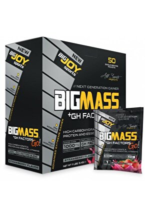 Bigmass Gh Factors Mass Gainer 50 Servis (5 KG)çilek Aroma High Carbonhidrate&protein&vitamins