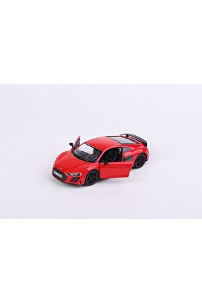 2020 Audi R8 Coupe - Çek Bırak 5inch. Lisanslı Model Araba, Oyuncak Araba 1:36