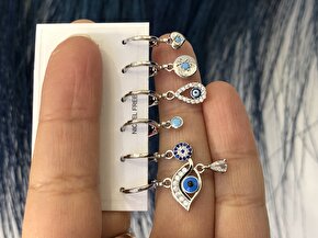 6lı Minimal Küpe 