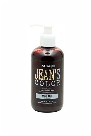 Jeans Color Saç Boyası Koyu Kızıl 250 ml