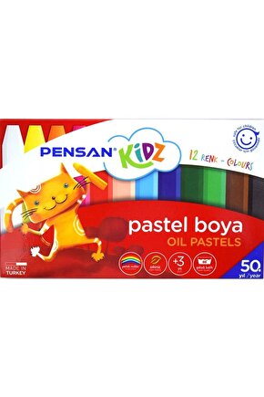 Kidz Pastel Boya 12 Renk Pe98060pb12r