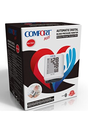 Comfort Plus KD-7941 Bilekten Ölçme Türkçe Konuşan Tansiyon Aleti