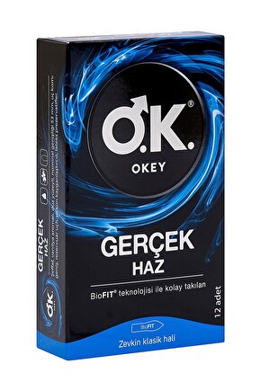 Gerçek Haz Prezervatif 12li