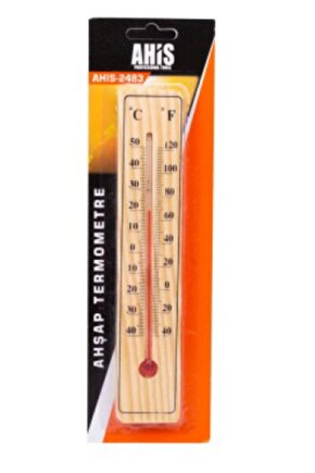 Derece Termometre Ahşap Duvar Tipi Ahs-2483 3691