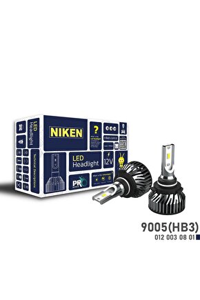 9005 Led Xenon Far Aydınlatma Seti Şimşek Etkili Pro 6400lm