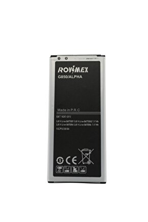 Samsung Galaxy Alpha (sm-g850f) Rovimex Batarya Pil