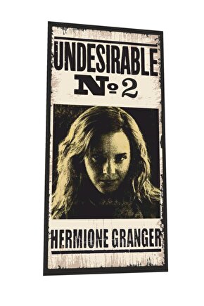 Harry Potter Aranıyor Undesirable: 2 Hermione Granger Mini Retro Ahşap Poster