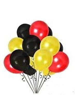 Harry Potter Kırmızı Sarı Siyah Balon Set 15 Adet