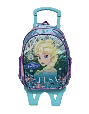 Frozen Elsa Çekçekli Okul Çantası 87387 Ç