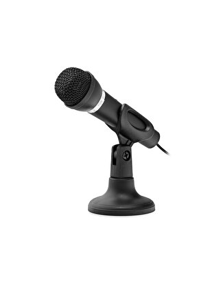 Siyah Masaüstü Kürsü Aux Bilgisayar İçin Oyun Mikrofon 2 Yıl Garantili