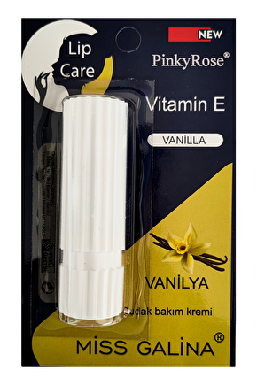 PinkyRose Dudak Balmı Vanilya - Lip Care Natural Vanilla