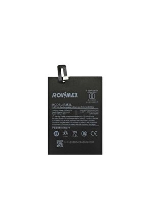 Xiaomi Mi 9 Bm3l Rovimex Batarya Pil