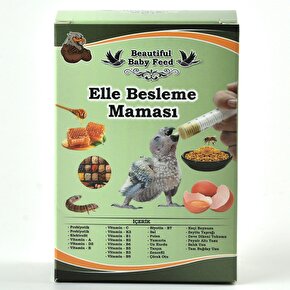 Beautiful Food Yavru Kuş Elle Besleme Maması 100 Gr + Hediyeli Paket 