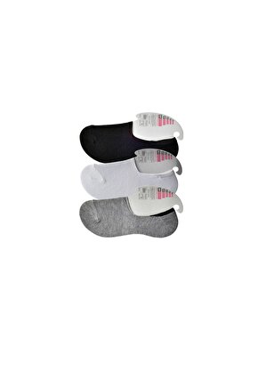 1. kalite Siyah Gri Ve Beyaz Kadın Babet Çorap 3 Çift