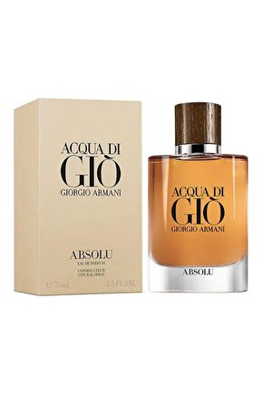 Giorgio Armani Acqua Di Absolu EDP 75 ml Erkek Parfüm