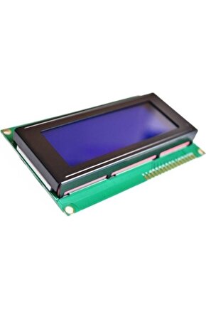 20x04 Karakter Lcd Ekran - Mavi (ı2c Modülü Olmadan)