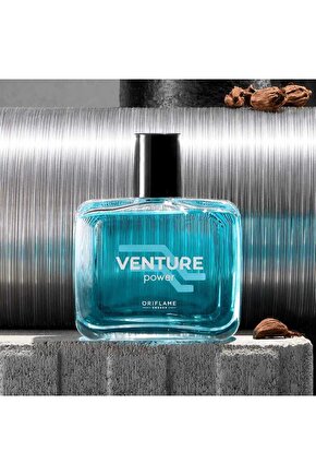 Sedir Ağacı Nane Ve Damiana Kökü Notalı Venture Power Edt Erkek Parfümü 100ml