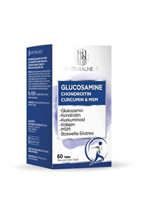 Glucosamine Chondroitin Curcumin & Msm Complex 60 Tablet