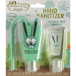 Jack N'Jill Alkolsüz El Temizleyici - Bunny 2'li Paket (29 mL x 2 adet)