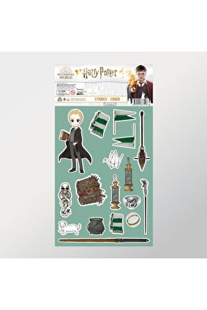 Draco Malfoy Lisanslı Sticker Set