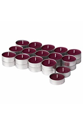 Störtskön Kokulu Tealight Mum, Kırmızı