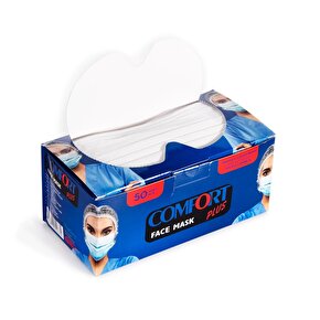 Comfort Plus 3 Katlı Cerrahi Maske Full Ultrasonic 50 adet