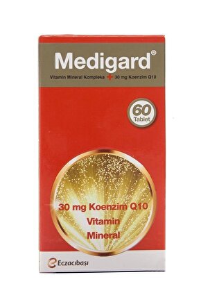 Medigard Vitamin Mineral Kompleks Coq10 60 Tablet 8699586012273