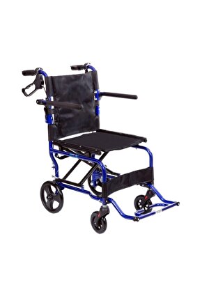Hafif Çantalı Refakatçı Frenli Transfer Özellikli Tekerlekli Sandalye