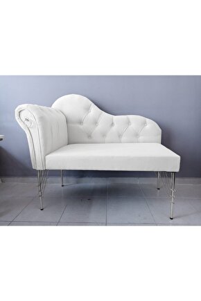 MetAlda Josefin Bench Koltuk Berjer Gümüş Seri
