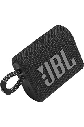 Go 3 Taşınabilir Su Geçirmez Bluetooth Hoparlör Siyah