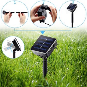 Lumenn 5m Solar Yıldız Led Işık -Beyaz