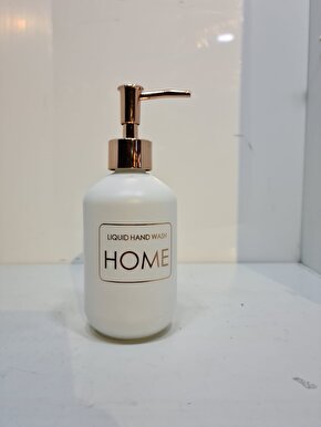 Seramik Home Sıvı Sabunluk beyaz