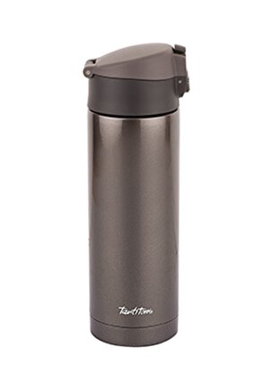 Füme Paslanmaz Çelik Termos 350 Ml