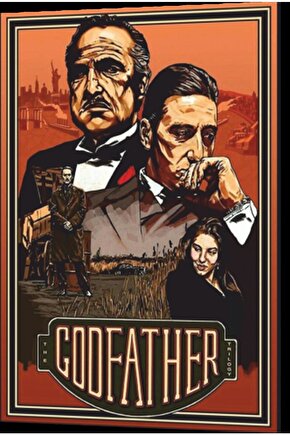 The Goodfather Sinema Retro Ahşap Poster