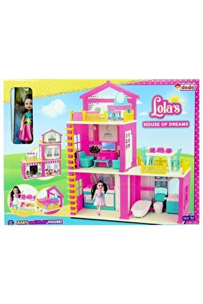 Lolanın 3 Katlı Rüya Evi Seti