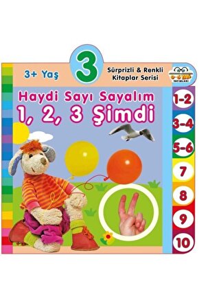 3+ Yaş Haydi Sayı Sayalım - Sürprizli Ve Renkli Kitaplar Serisi